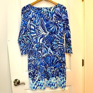NWT Lilly Pulitzer Hollee Dress Iris Blue